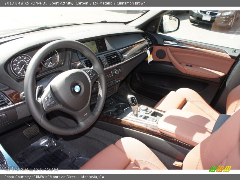 Cinnamon Brown Interior - 2013 X5 xDrive 35i Sport Activity 