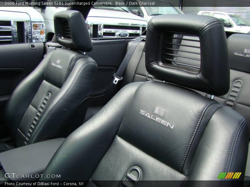 Black / Dark Charcoal 2006 Ford Mustang Saleen S281 Supercharged Convertible