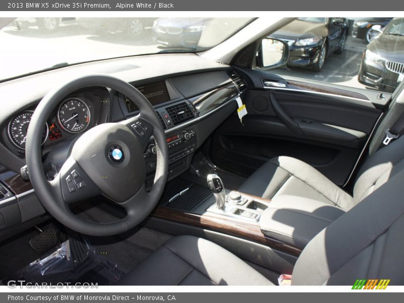 Alpine White / Black 2013 BMW X5 xDrive 35i Premium