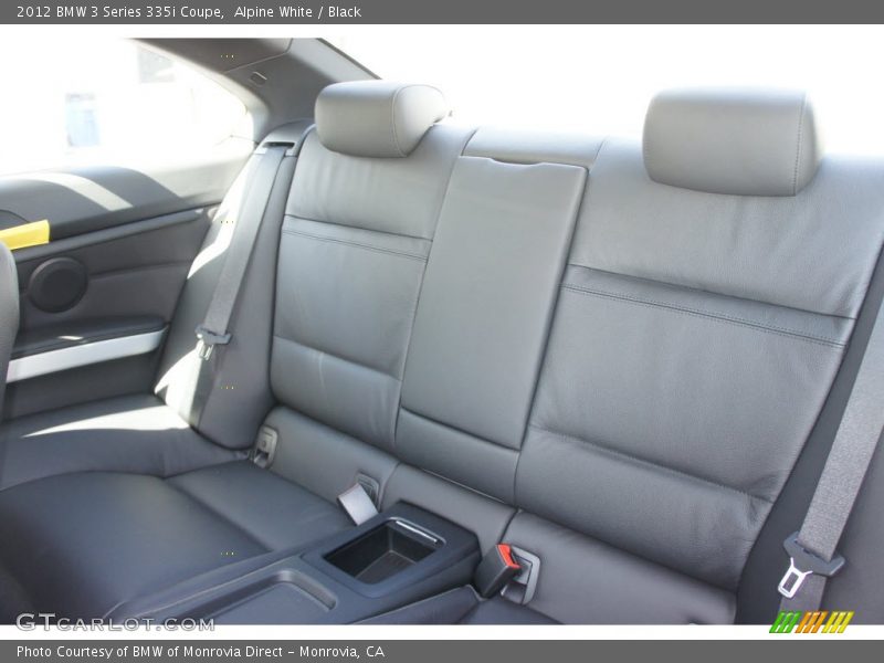 Alpine White / Black 2012 BMW 3 Series 335i Coupe