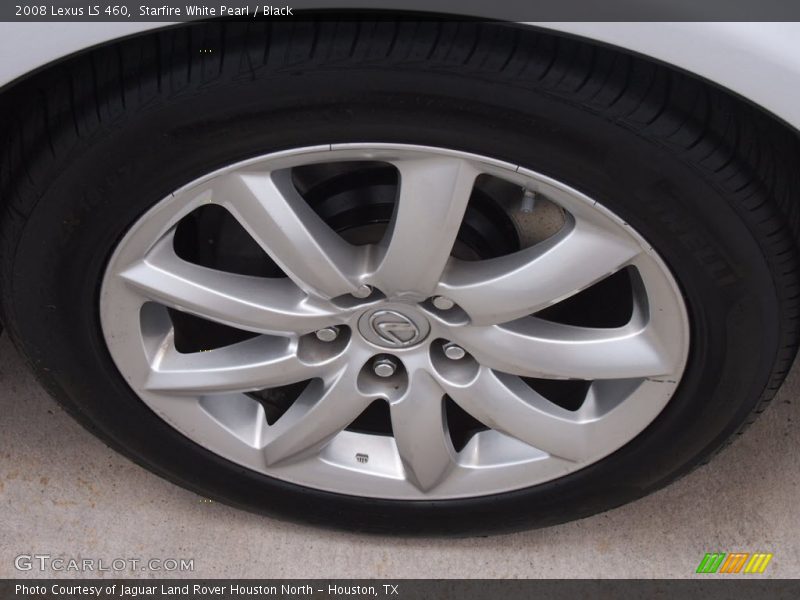 Starfire White Pearl / Black 2008 Lexus LS 460