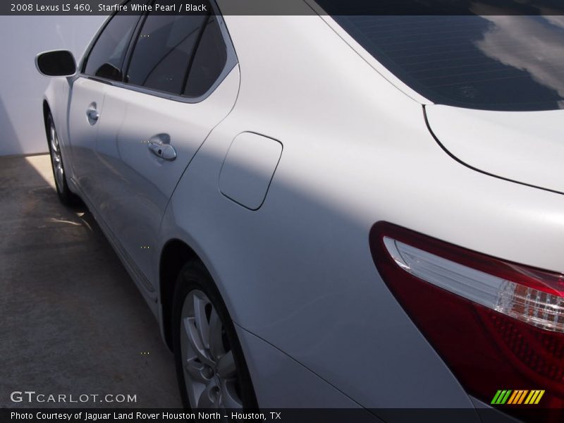 Starfire White Pearl / Black 2008 Lexus LS 460