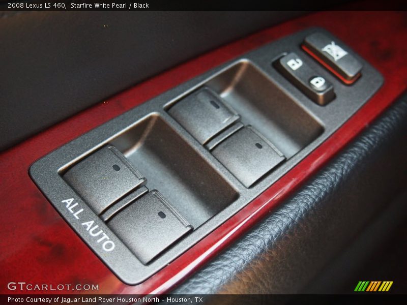 Starfire White Pearl / Black 2008 Lexus LS 460