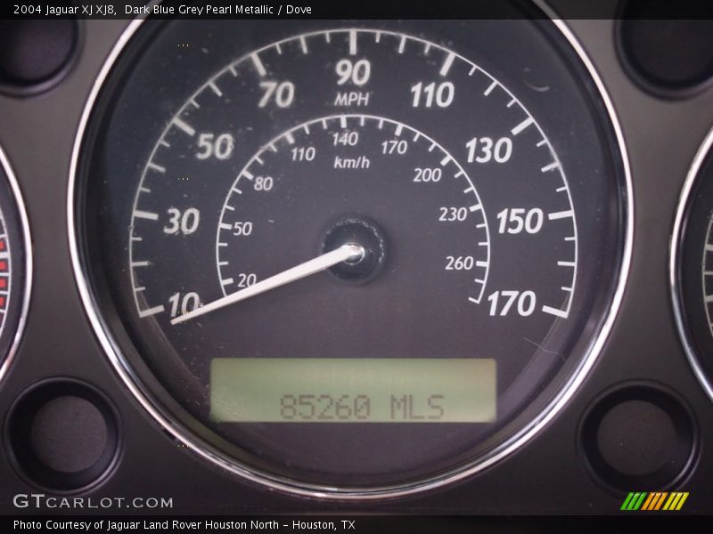 Dark Blue Grey Pearl Metallic / Dove 2004 Jaguar XJ XJ8