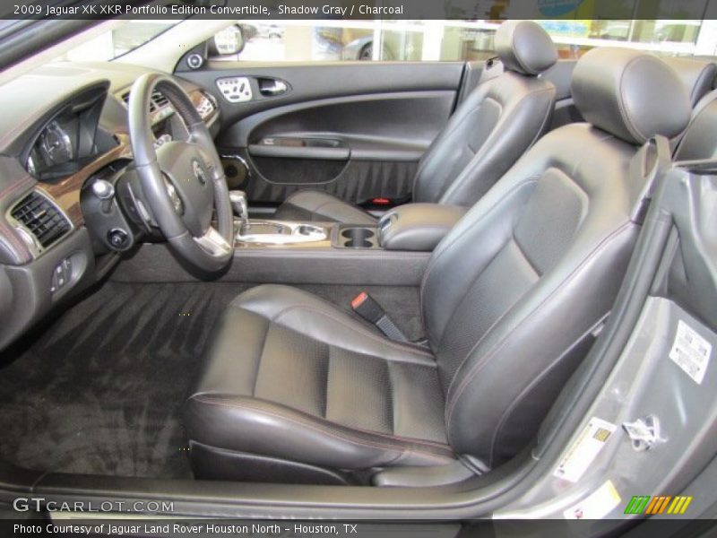  2009 XK XKR Portfolio Edition Convertible Charcoal Interior