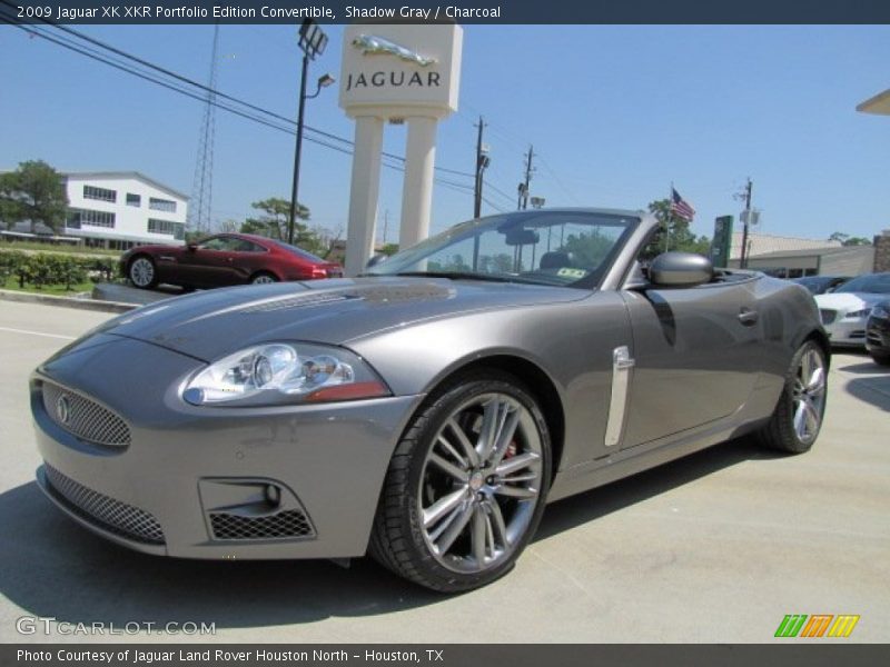 Front 3/4 View of 2009 XK XKR Portfolio Edition Convertible