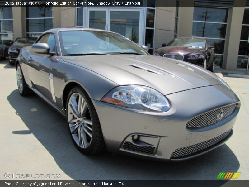 Front 3/4 View of 2009 XK XKR Portfolio Edition Convertible