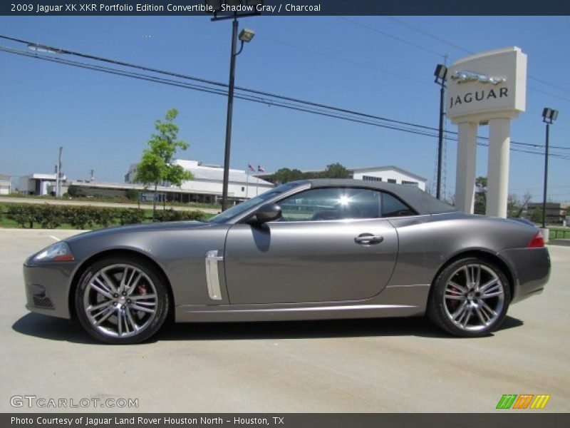 Shadow Gray / Charcoal 2009 Jaguar XK XKR Portfolio Edition Convertible