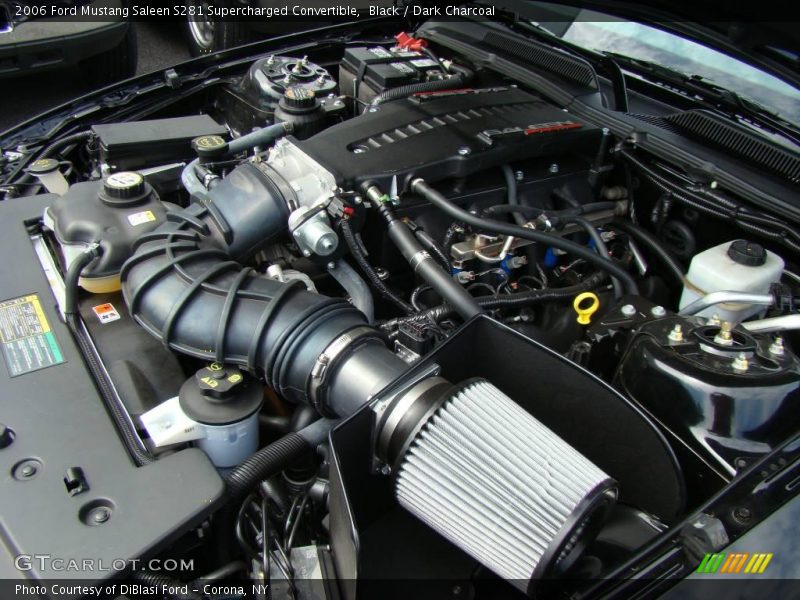 Black / Dark Charcoal 2006 Ford Mustang Saleen S281 Supercharged Convertible