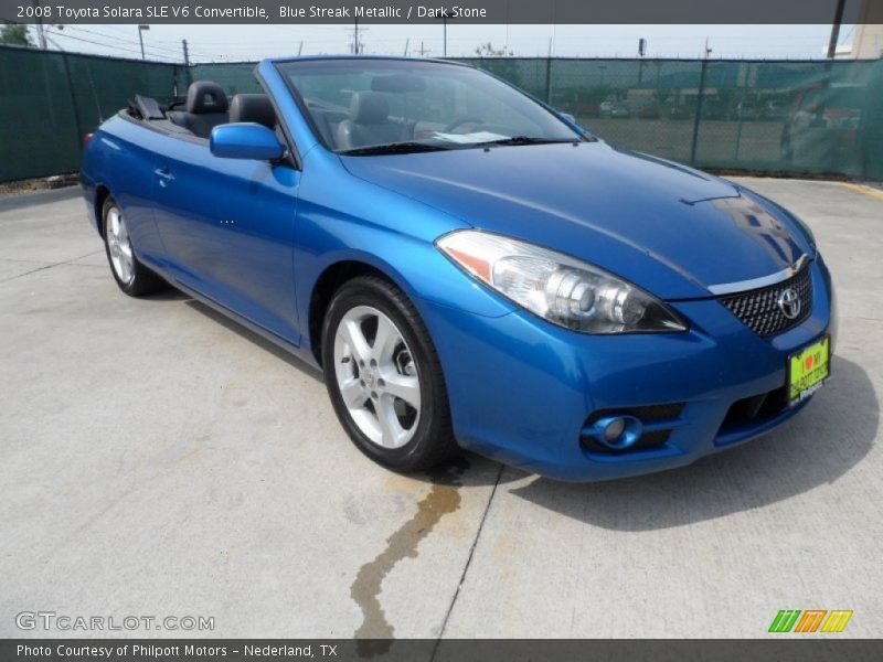 Front 3/4 View of 2008 Solara SLE V6 Convertible