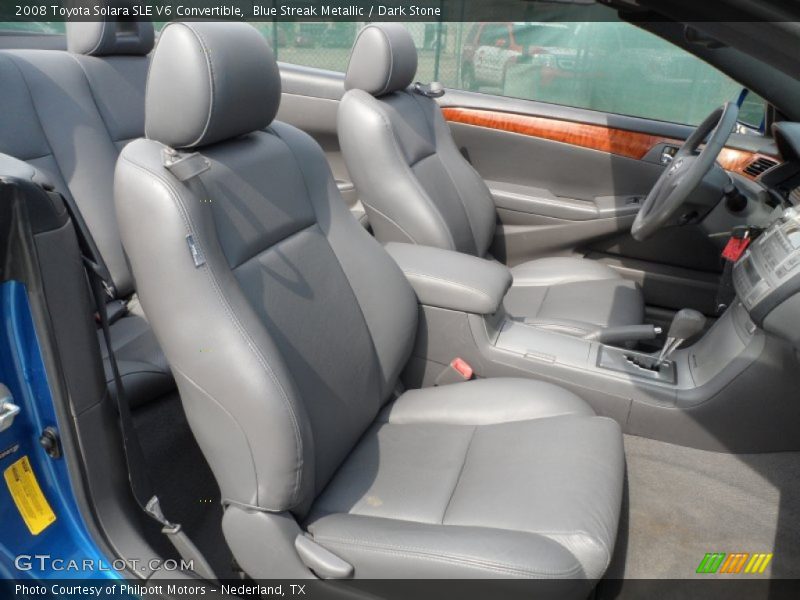  2008 Solara SLE V6 Convertible Dark Stone Interior