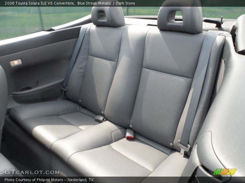  2008 Solara SLE V6 Convertible Dark Stone Interior