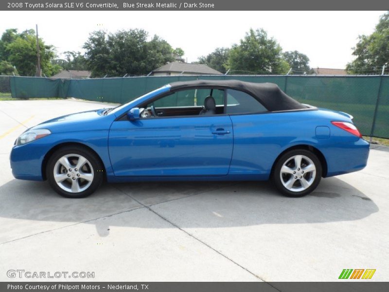  2008 Solara SLE V6 Convertible Blue Streak Metallic