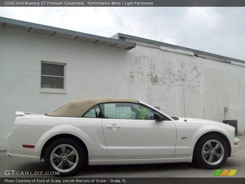 Performance White / Light Parchment 2006 Ford Mustang GT Premium Convertible