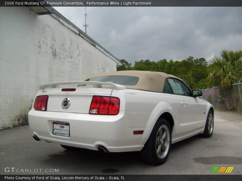 Performance White / Light Parchment 2006 Ford Mustang GT Premium Convertible