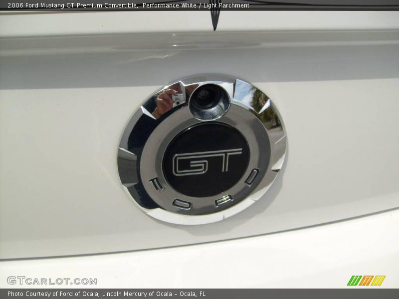 Performance White / Light Parchment 2006 Ford Mustang GT Premium Convertible
