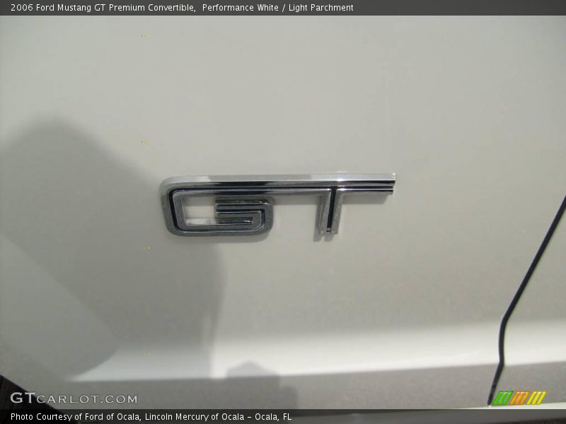 Performance White / Light Parchment 2006 Ford Mustang GT Premium Convertible