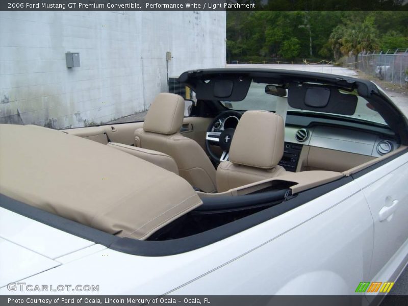 Performance White / Light Parchment 2006 Ford Mustang GT Premium Convertible