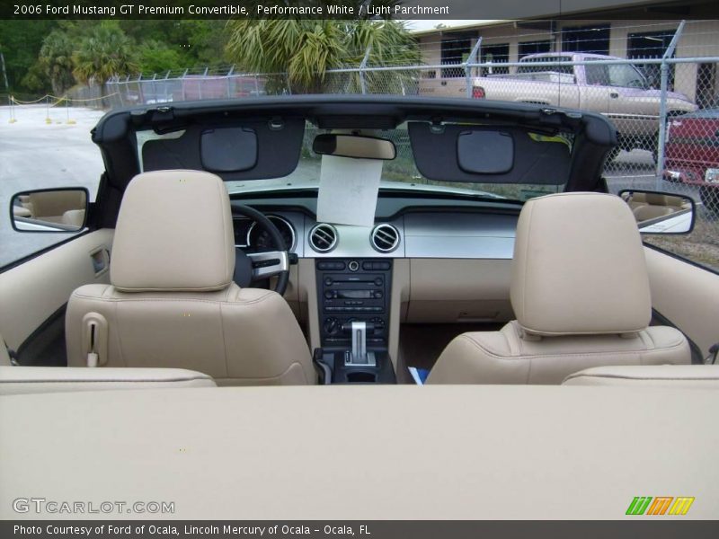 Performance White / Light Parchment 2006 Ford Mustang GT Premium Convertible