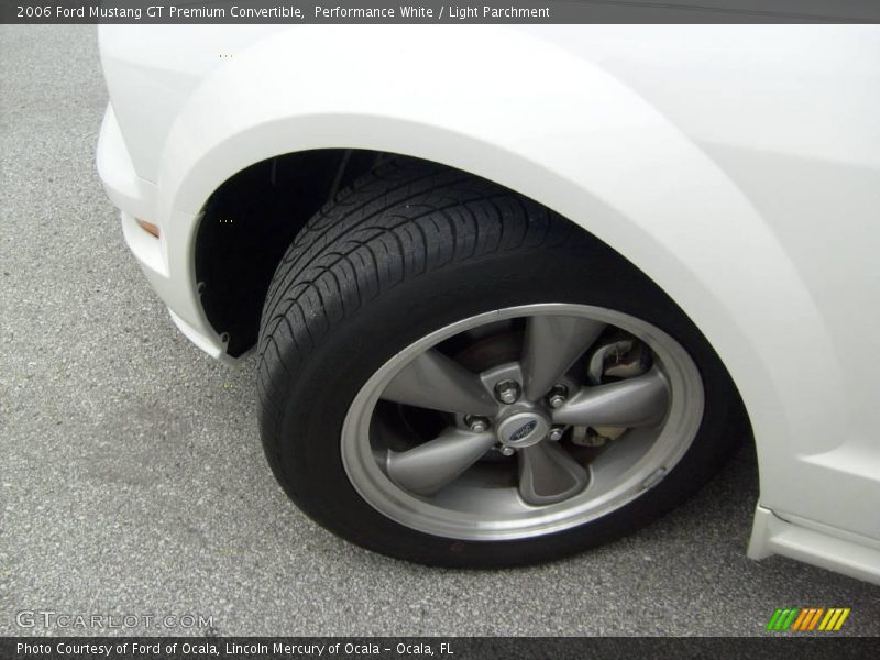 Performance White / Light Parchment 2006 Ford Mustang GT Premium Convertible
