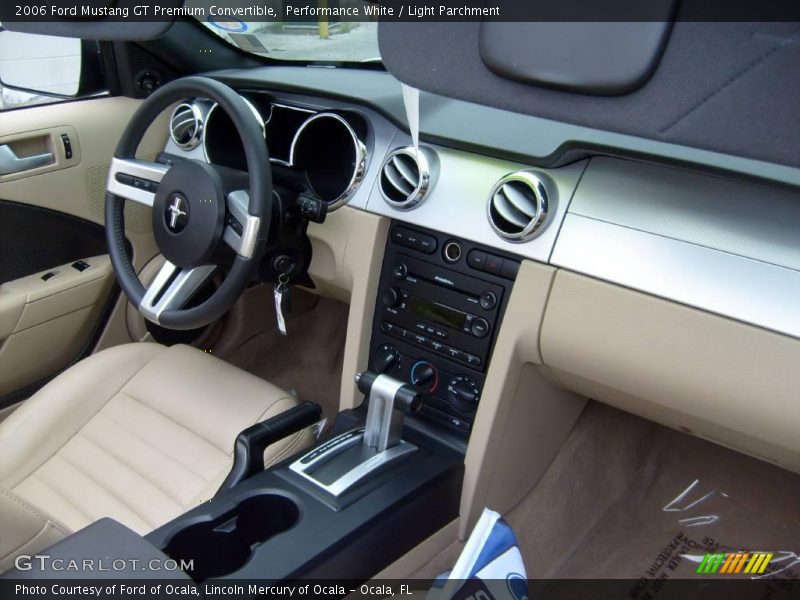 Performance White / Light Parchment 2006 Ford Mustang GT Premium Convertible