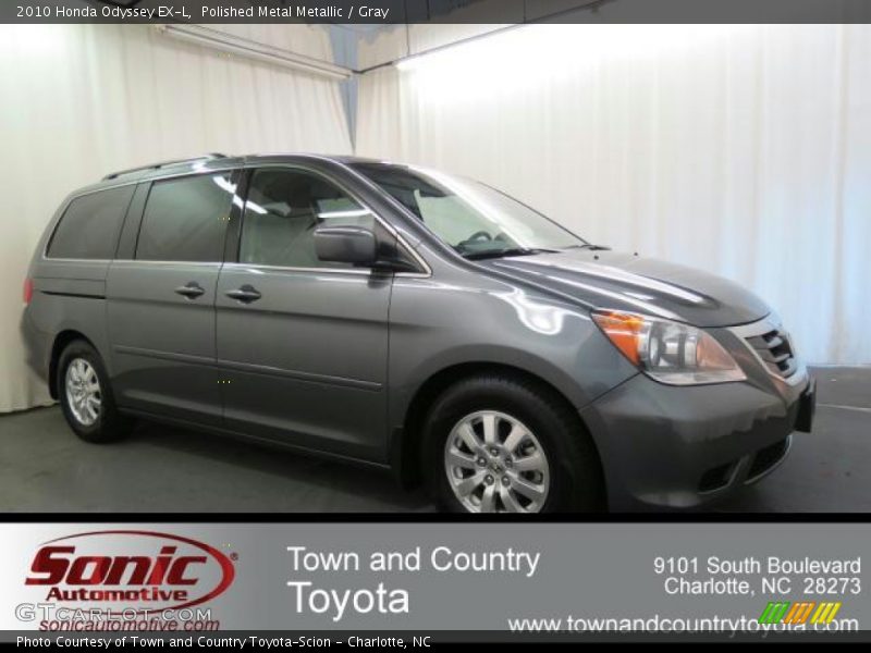 Polished Metal Metallic / Gray 2010 Honda Odyssey EX-L