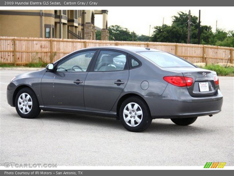 Carbon Gray / Gray 2009 Hyundai Elantra GLS Sedan