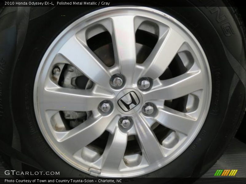 Polished Metal Metallic / Gray 2010 Honda Odyssey EX-L