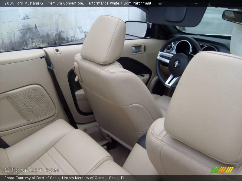 Performance White / Light Parchment 2006 Ford Mustang GT Premium Convertible