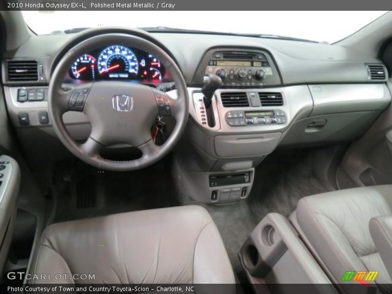 Polished Metal Metallic / Gray 2010 Honda Odyssey EX-L