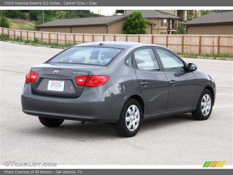 Carbon Gray / Gray 2009 Hyundai Elantra GLS Sedan