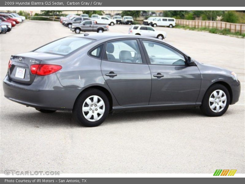 Carbon Gray / Gray 2009 Hyundai Elantra GLS Sedan