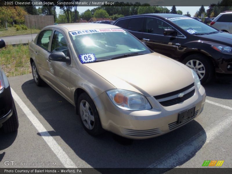 Sandstone Metallic / Neutral Beige 2005 Chevrolet Cobalt Sedan