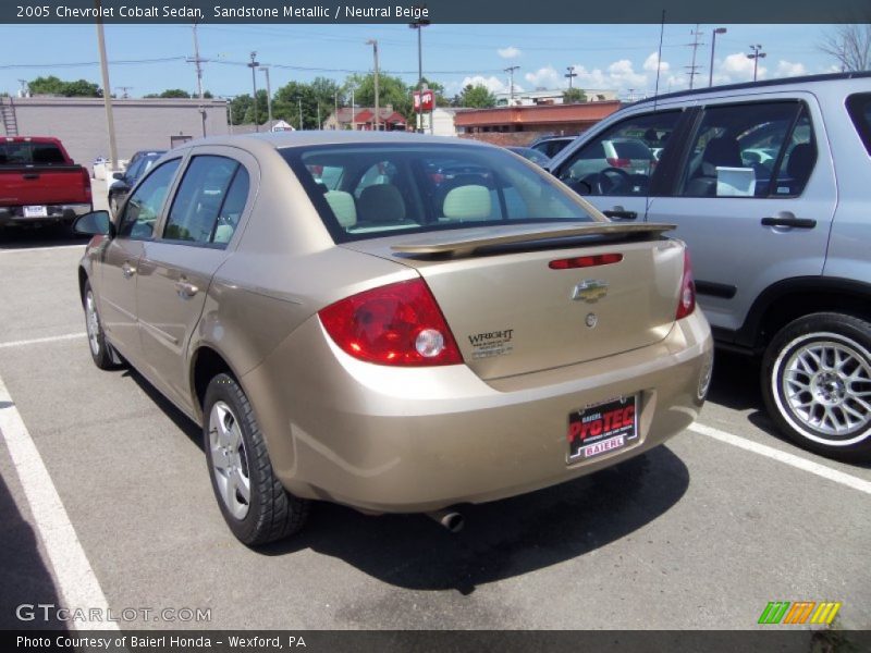 Sandstone Metallic / Neutral Beige 2005 Chevrolet Cobalt Sedan