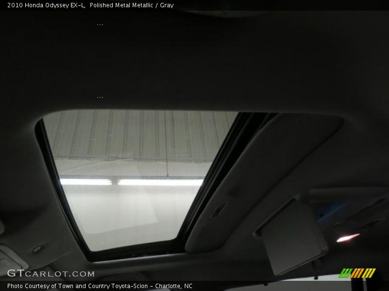 Polished Metal Metallic / Gray 2010 Honda Odyssey EX-L