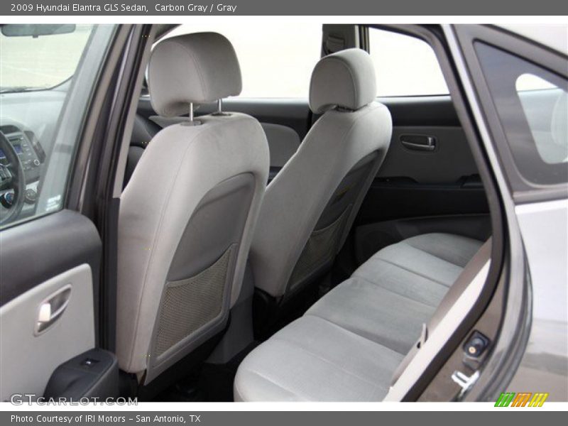 Carbon Gray / Gray 2009 Hyundai Elantra GLS Sedan