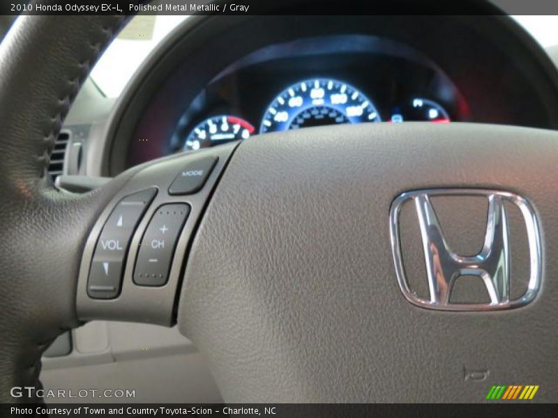 Polished Metal Metallic / Gray 2010 Honda Odyssey EX-L