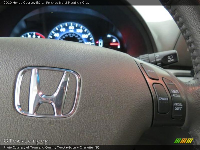 Polished Metal Metallic / Gray 2010 Honda Odyssey EX-L