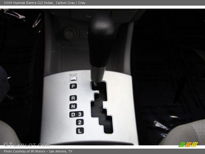 Carbon Gray / Gray 2009 Hyundai Elantra GLS Sedan