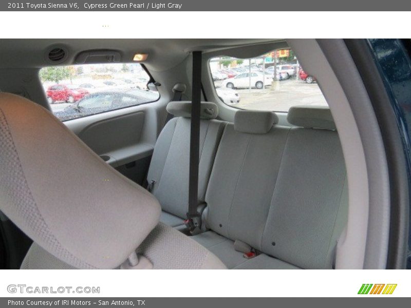Cypress Green Pearl / Light Gray 2011 Toyota Sienna V6