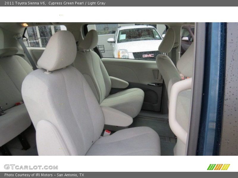Cypress Green Pearl / Light Gray 2011 Toyota Sienna V6