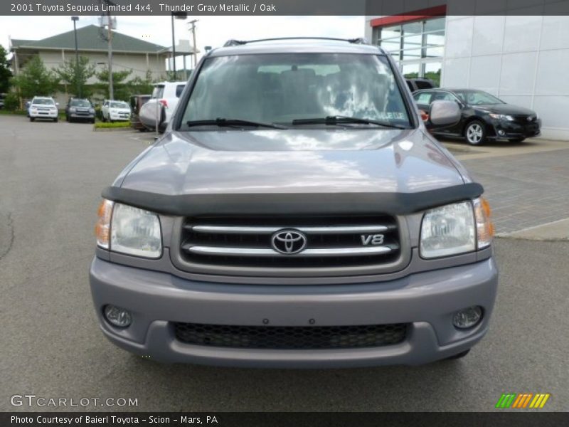 Thunder Gray Metallic / Oak 2001 Toyota Sequoia Limited 4x4