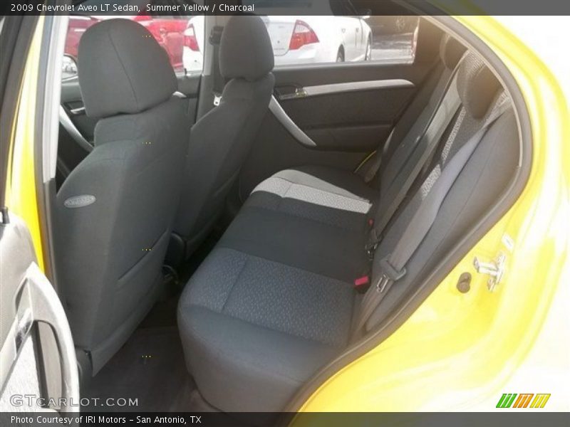 Summer Yellow / Charcoal 2009 Chevrolet Aveo LT Sedan
