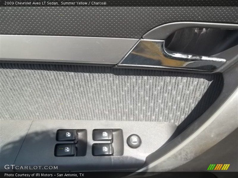 Summer Yellow / Charcoal 2009 Chevrolet Aveo LT Sedan