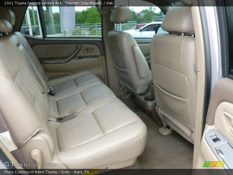 Thunder Gray Metallic / Oak 2001 Toyota Sequoia Limited 4x4