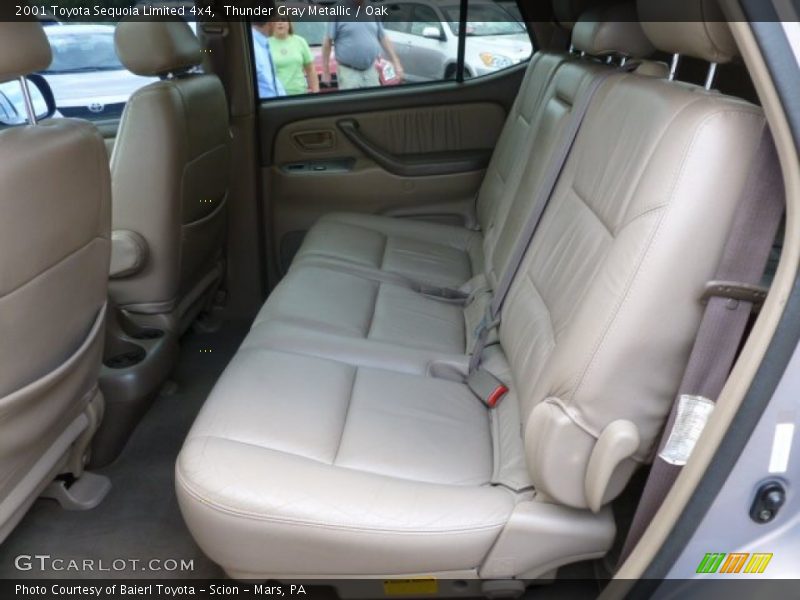 Thunder Gray Metallic / Oak 2001 Toyota Sequoia Limited 4x4