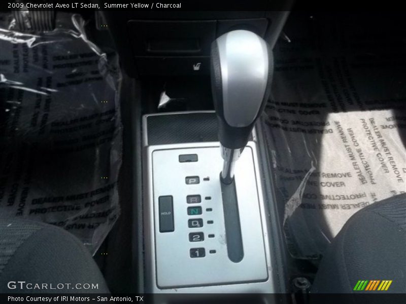 Summer Yellow / Charcoal 2009 Chevrolet Aveo LT Sedan