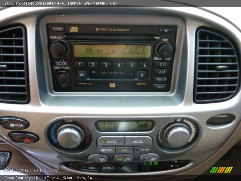 Thunder Gray Metallic / Oak 2001 Toyota Sequoia Limited 4x4