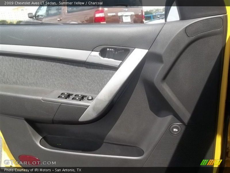 Summer Yellow / Charcoal 2009 Chevrolet Aveo LT Sedan