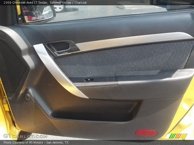 Summer Yellow / Charcoal 2009 Chevrolet Aveo LT Sedan